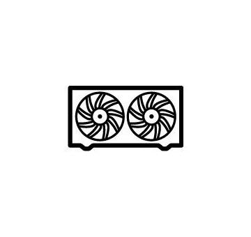 Ventilátor chladenia motora NRF 470155