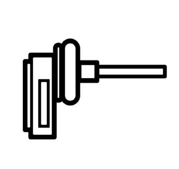 Snímač teploty v interiéry NRF 782009