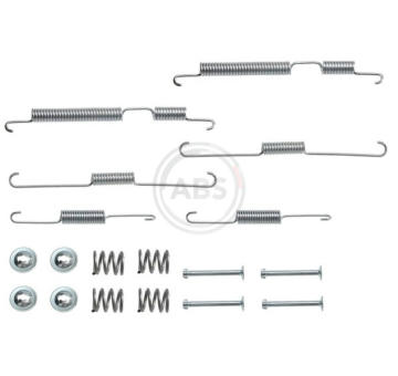 Sada příslušenství, brzdové čelisti A.B.S. 0024Q