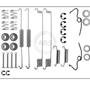 Sada prislusenstvi, brzdove celisti A.B.S. 0641Q