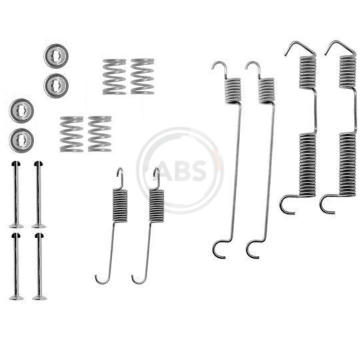 Sada příslušenství, brzdové čelisti A.B.S. 0646Q