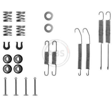 Sada příslušenství, brzdové čelisti A.B.S. 0718Q