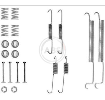 Sada příslušenství, brzdové čelisti A.B.S. 0756Q