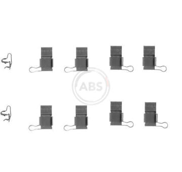 Sada príslużenstva oblożenia kotúčovej brzdy A.B.S. 1193Q