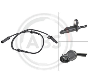 Snímač, počet otáček kol A.B.S. 31024