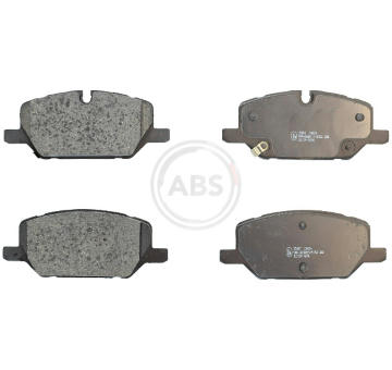 Sada brzdových destiček, kotoučová brzda A.B.S. 35007
