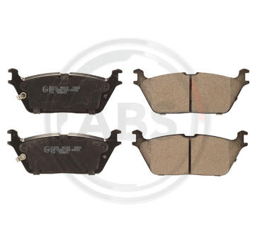 Sada brzdových destiček, kotoučová brzda A.B.S. 35429