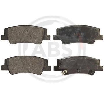 Sada brzdových destiček, kotoučová brzda A.B.S. 35443