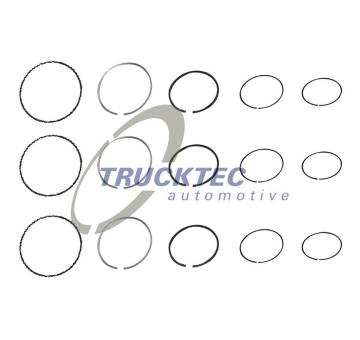 Sada pistnich krouzku TRUCKTEC AUTOMOTIVE 02.11.061