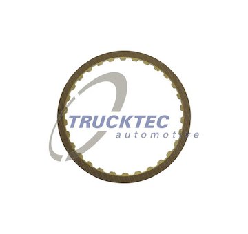 Lamela Obložení, lamelová spojka (automatická převodovka) TRUCKTEC AUTOMOTIVE 02.25.028