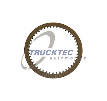 Lamela Obložení, lamelová spojka (automatická převodovka) TRUCKTEC AUTOMOTIVE 02.25.044