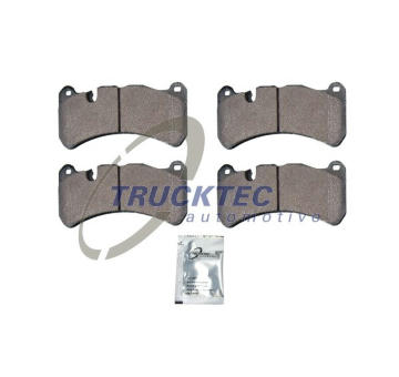 Sada brzdových destiček, kotoučová brzda TRUCKTEC AUTOMOTIVE 02.35.429