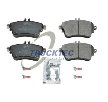 Sada brzdových destiček, kotoučová brzda TRUCKTEC AUTOMOTIVE 02.35.431