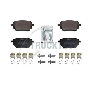 Sada brzdových destiček, kotoučová brzda TRUCKTEC AUTOMOTIVE 02.35.626