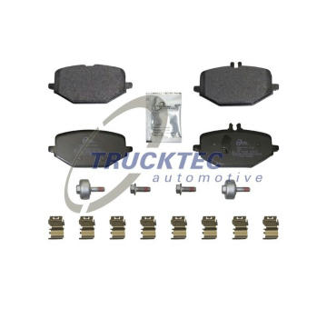 Sada brzdových destiček, kotoučová brzda TRUCKTEC AUTOMOTIVE 02.35.635