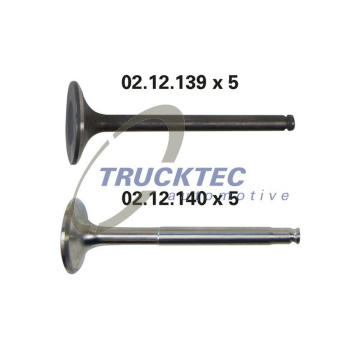 Ventil TRUCKTEC AUTOMOTIVE 02.43.295