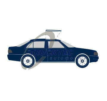Těsnění, posuvná střecha TRUCKTEC AUTOMOTIVE 02.54.002