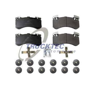 Sada brzdových destiček, kotoučová brzda TRUCKTEC AUTOMOTIVE 07.35.308