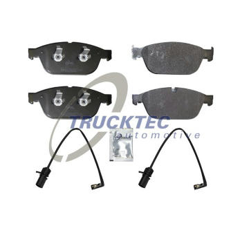 Sada brzdových destiček, kotoučová brzda TRUCKTEC AUTOMOTIVE 07.35.310