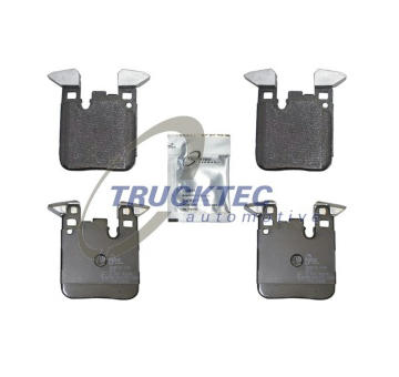 Sada brzdových destiček, kotoučová brzda TRUCKTEC AUTOMOTIVE 08.35.223