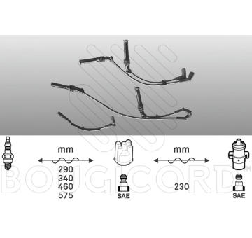 Zapalovací kabely PEUGEOT 309 II 1.9 GTI 16V 116kW