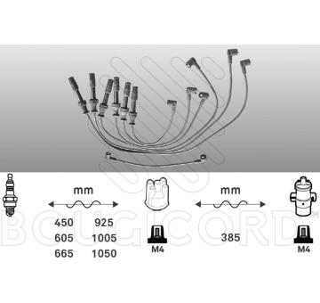 Zapalovací kabely CITROEN XM 3.0 V6 24V 147kW