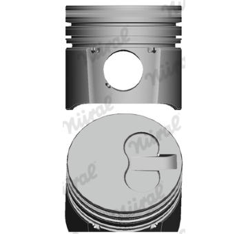 Píst NÜRAL 87-105500-00