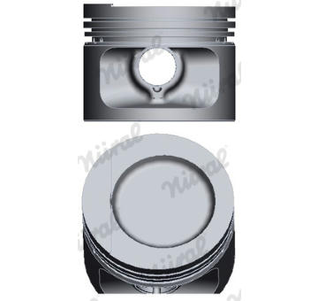 Píst NÜRAL 87-109707-10