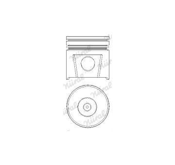 Píst NÜRAL 87-123711-30