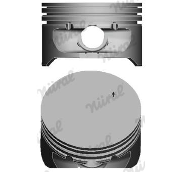 Píst NÜRAL 87-125600-00