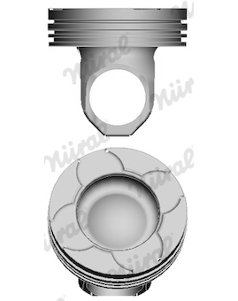 Píst NÜRAL 87-135500-10