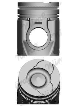 Píst NÜRAL 87-141900-00