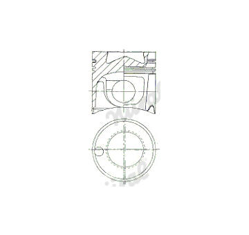 Píst NÜRAL 87-176000-10