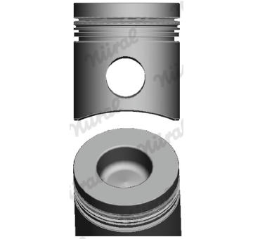 Píst NÜRAL 87-283100-70