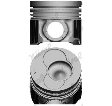 Píst NÜRAL 87-421007-10