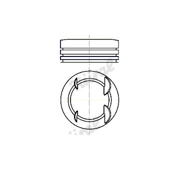 Píst NÜRAL 87-450400-10