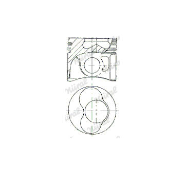 Píst NÜRAL 87-501507-20
