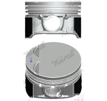 Píst NÜRAL 87-501800-40