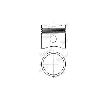 Píst NÜRAL 87-521911-00