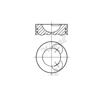 Píst NÜRAL 87-525000-00