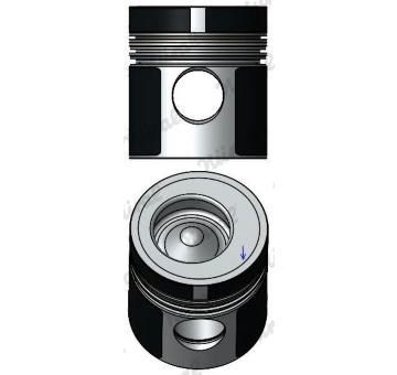 Píst NÜRAL 87-740007-10