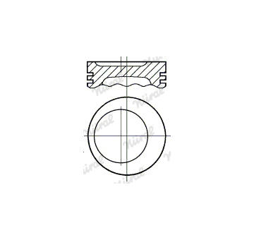 Píst NÜRAL 87-784107-10