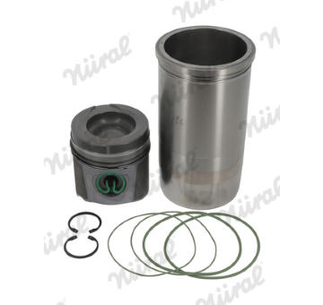 Opravná sada, píst/vložka válce NÜRAL 89-124500-00