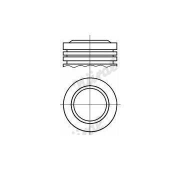 Píst NÜRAL PI0113108DP STD