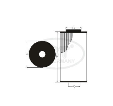 Olejový filtr SCT - MANNOL SH 4055 L