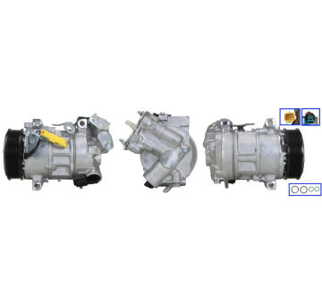 Kompresor, klimatizace ELSTOCK 51-1428