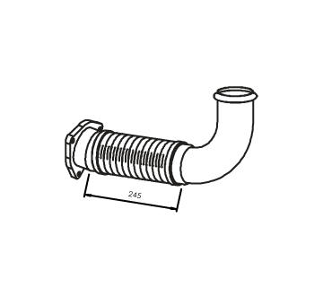 Výfuková trubka DINEX 21276