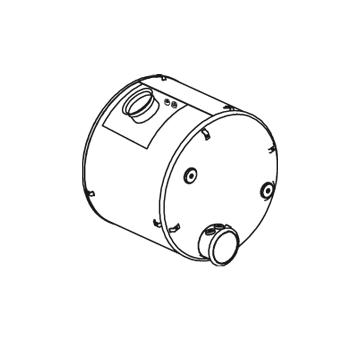 Stredný tlmič výfuku DINEX 21448