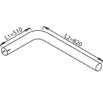 Výfuková trubka DINEX 21601