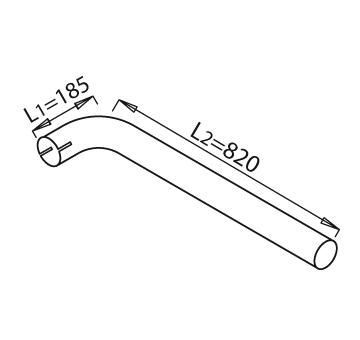 Výfuková trubka DINEX 21606